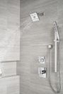 DELTA Universal Showering Components H2OKINETIC Hand Shower 1.75 GPM w/Slide Bar 4S — Lumicoat® Chrome