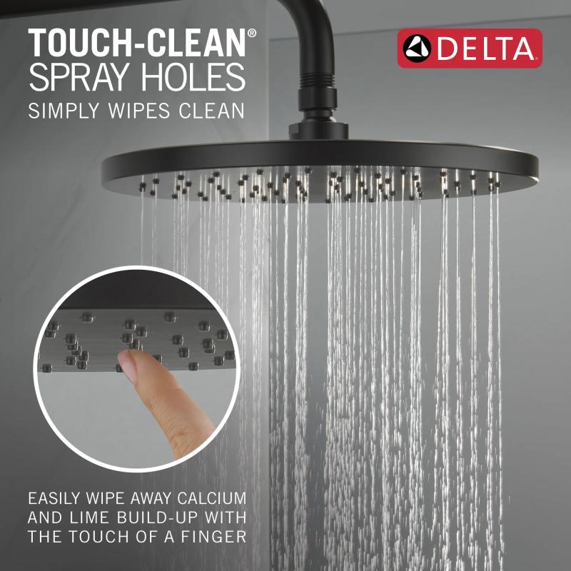 DELTA Modern Monitor 14 Series Shower Trim — Matte Black