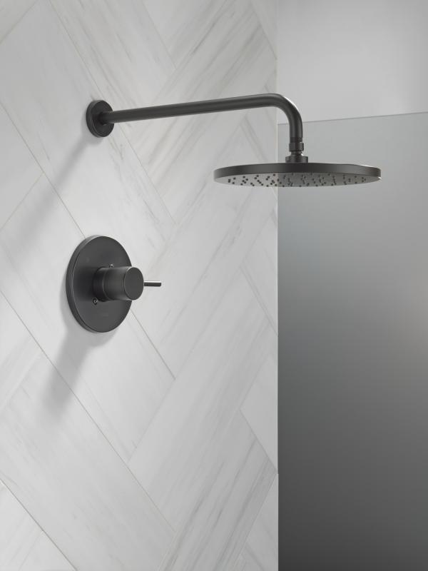 DELTA Modern Monitor 14 Series Shower Trim — Matte Black