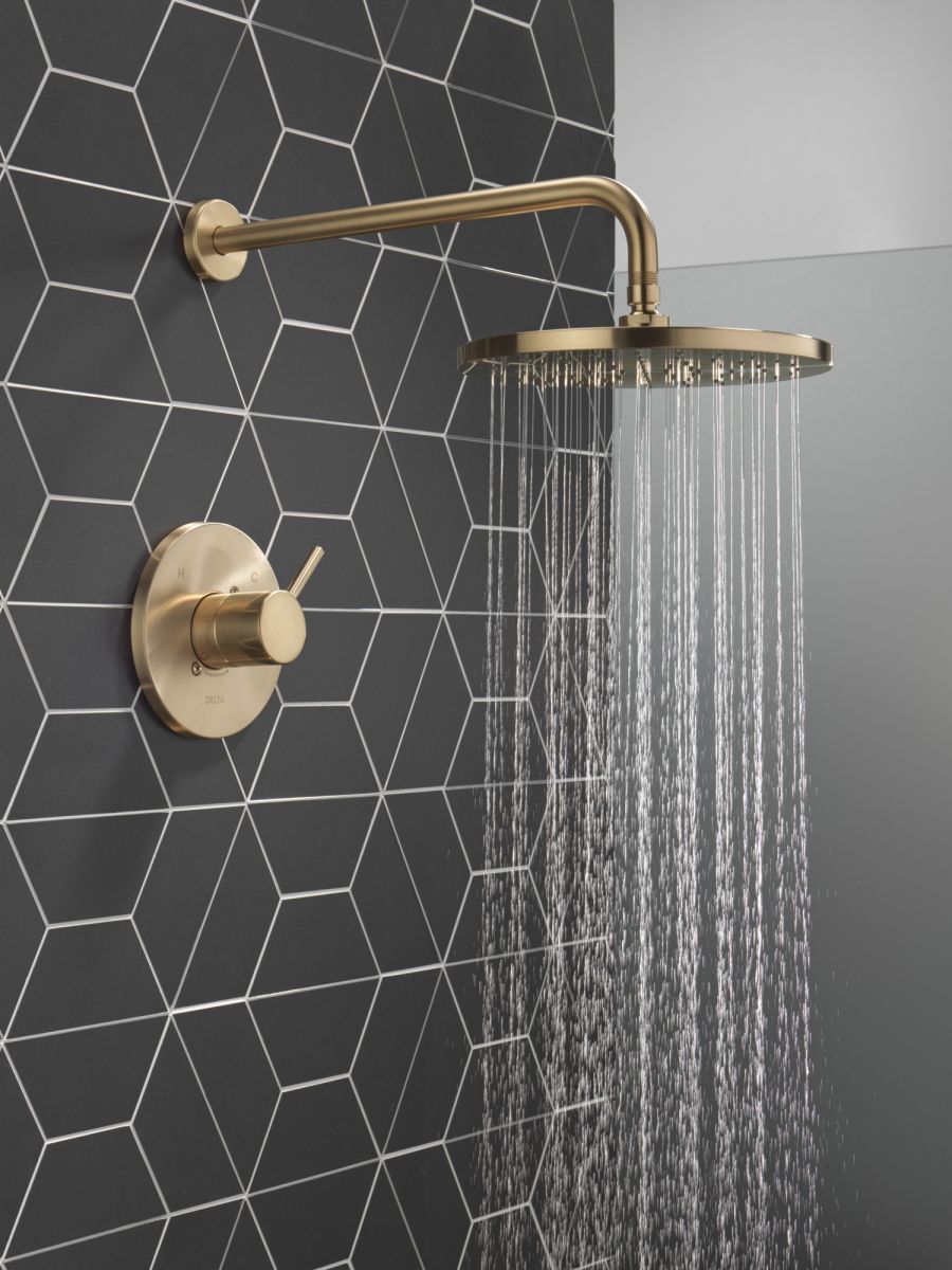 DELTA Modern Monitor 14 Series Shower Trim — Champagne Bronze