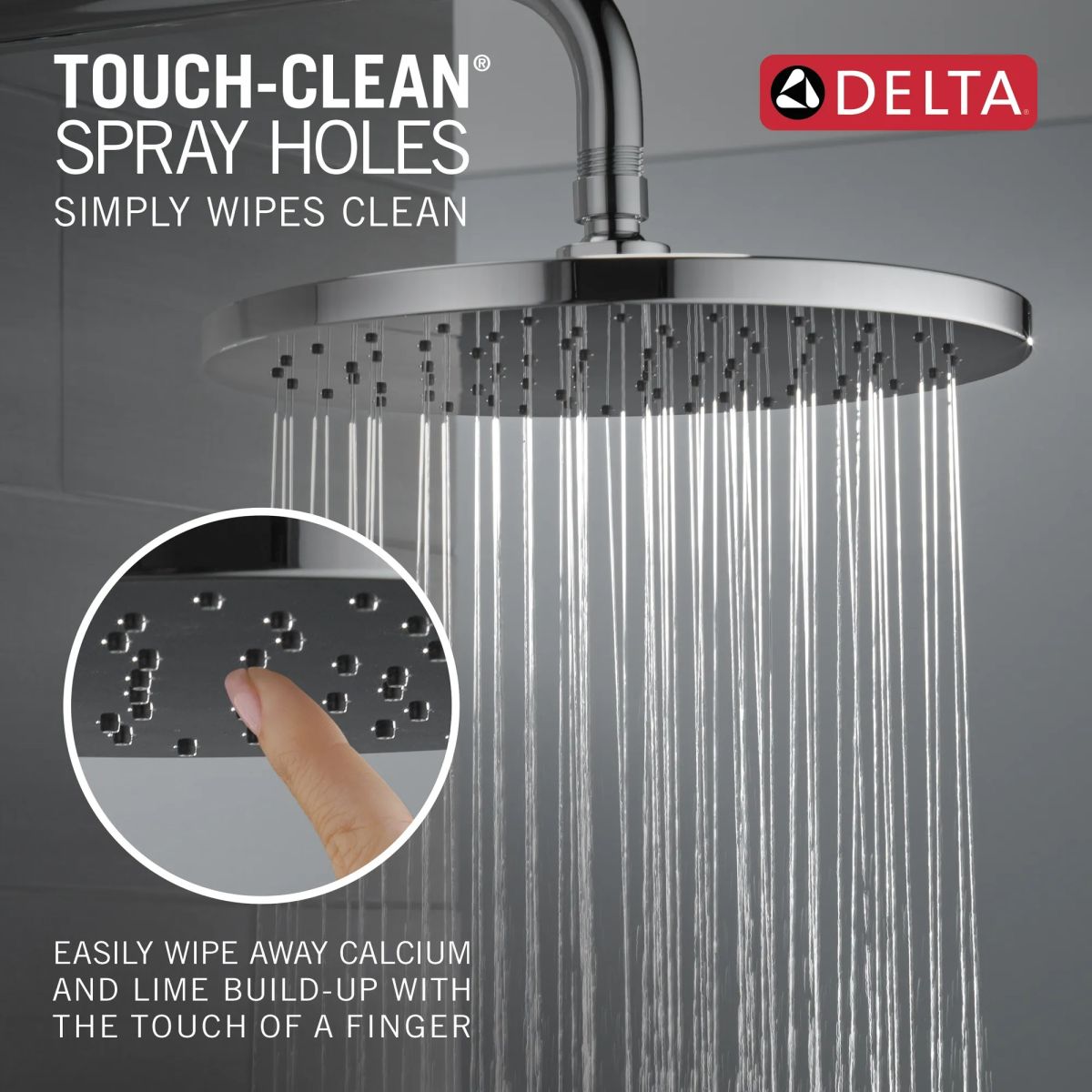 DELTA Modern Monitor 14 Series Shower Trim — Chrome