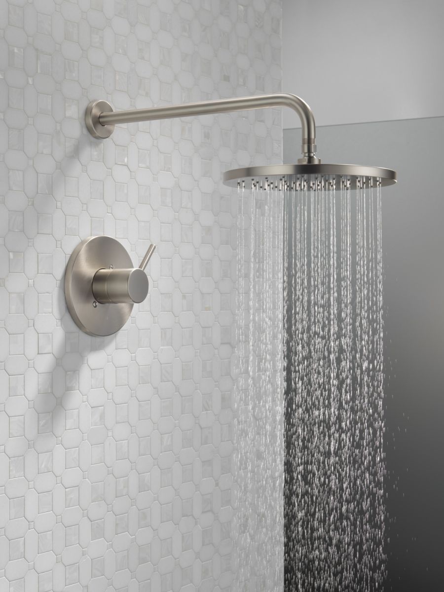 DELTA Modern Monitor 14 Series Shower Trim — Spotshield Brushed Nickel