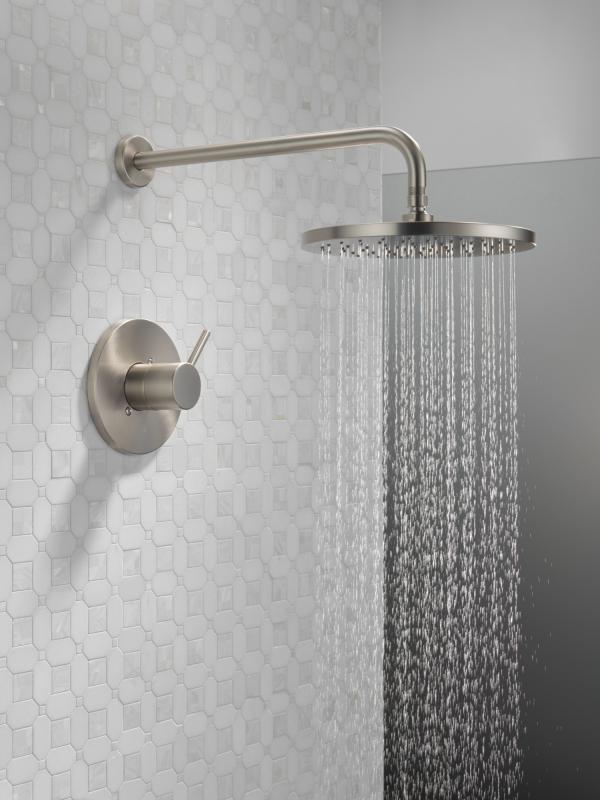 DELTA Modern Monitor 14 Series Shower Trim — Spotshield Brushed Nickel