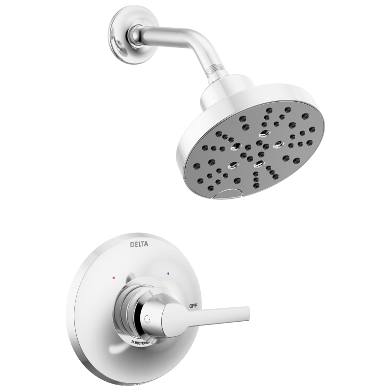DELTA Galeon 14 Series Shower Trim with H2OKinetic — Lumicoat® Chrome