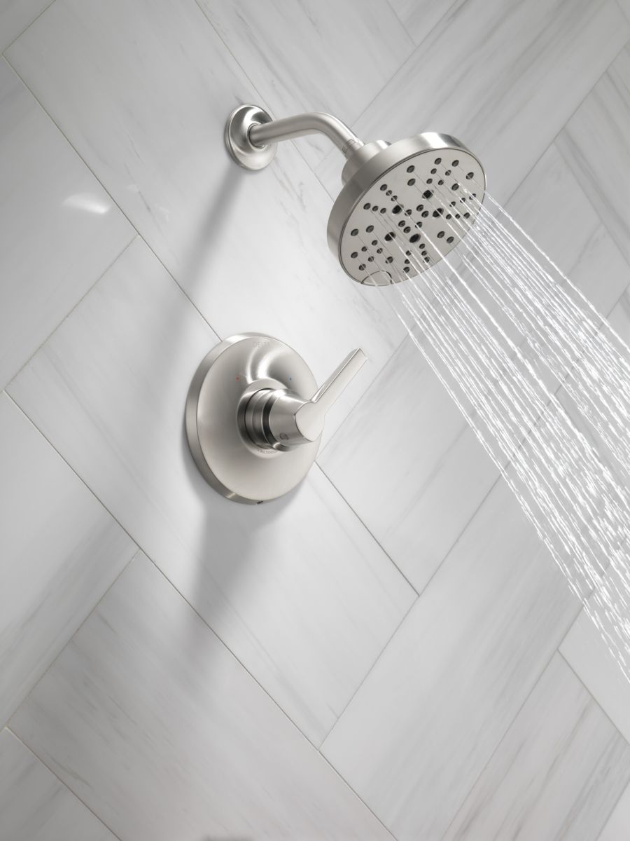 DELTA Galeon 14 Series Shower Trim with H2OKinetic — Lumicoat® Stainless