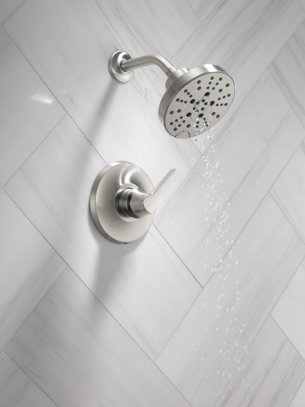 DELTA Galeon 14 Series Shower Trim with H2OKinetic — Lumicoat® Stainless