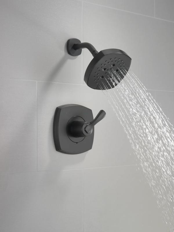 DELTA Stryke 14 Series Shower Only — Matte Black