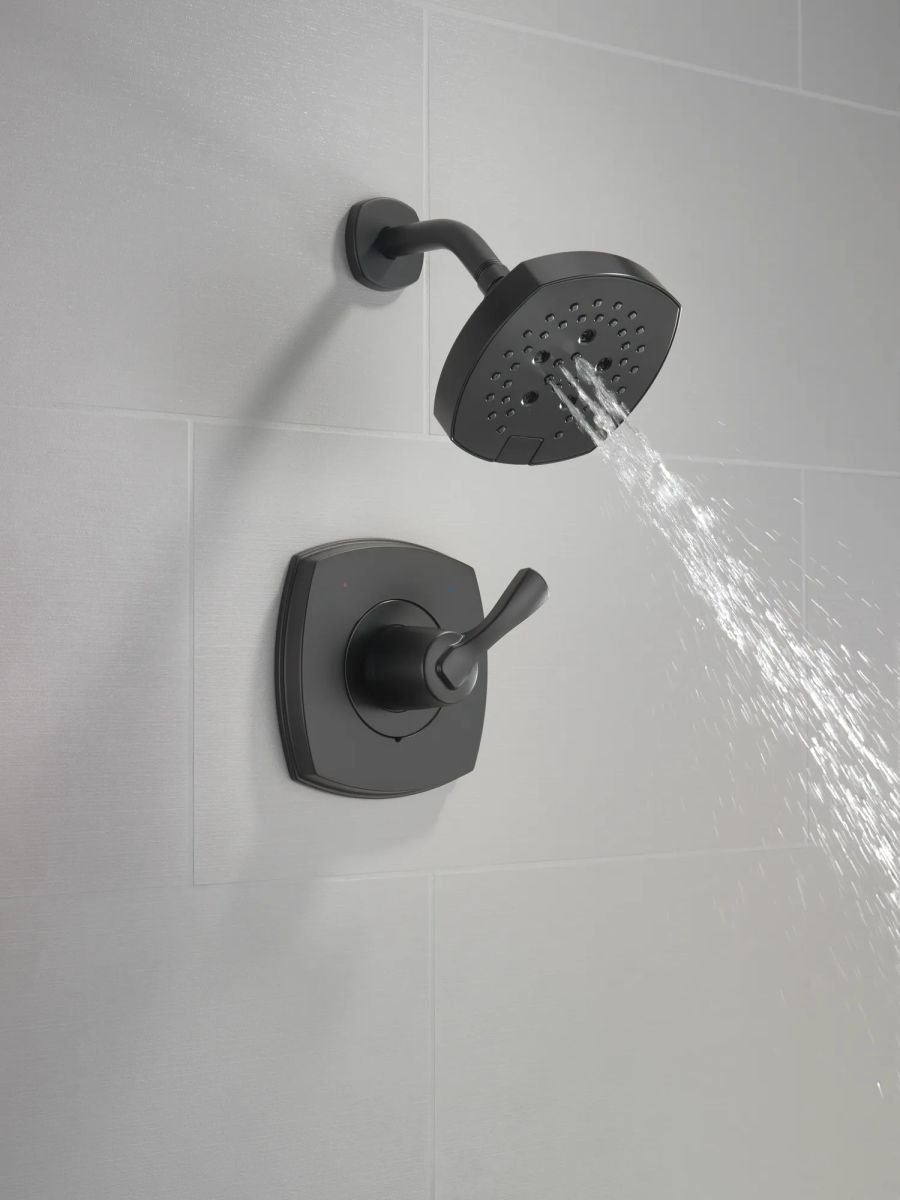 DELTA Stryke 14 Series Shower Only — Matte Black