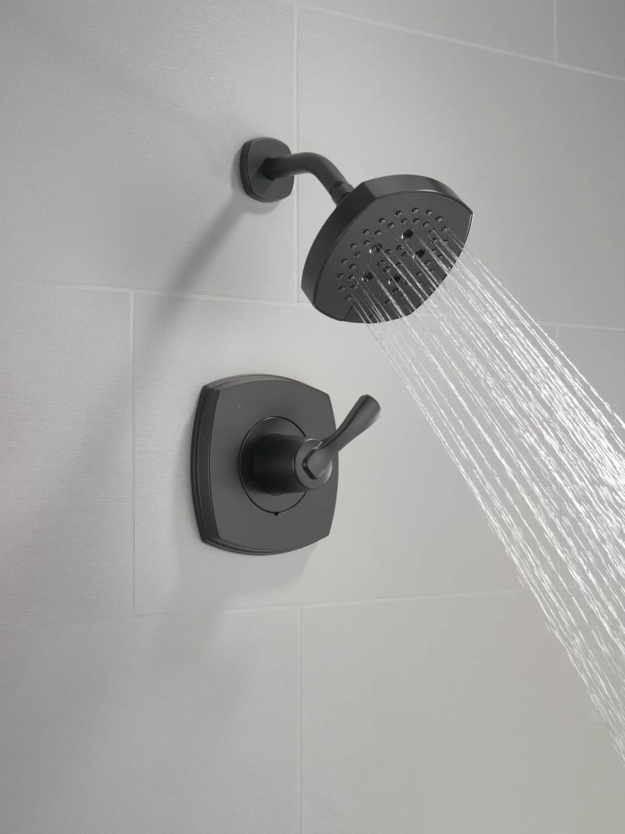 DELTA Stryke 14 Series Shower Only — Matte Black