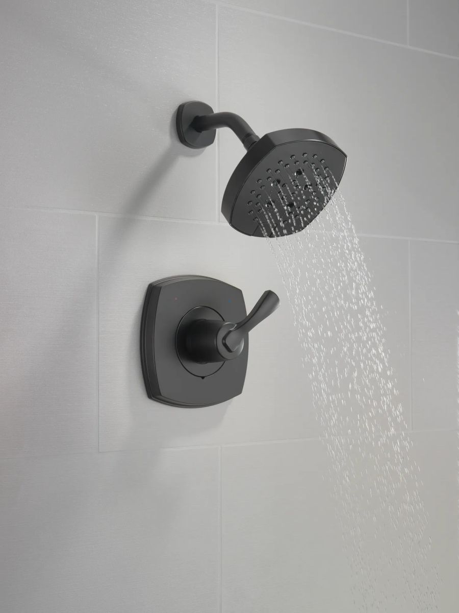 DELTA Stryke 14 Series Shower Only — Matte Black