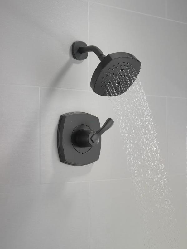 DELTA Stryke 14 Series Shower Only — Matte Black
