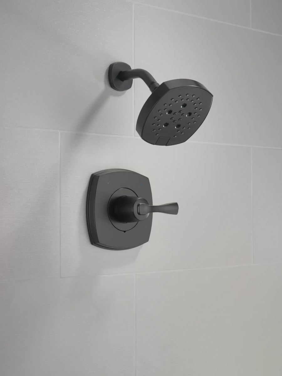 DELTA Stryke 14 Series Shower Only — Matte Black