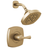 DELTA Stryke 14 Series Shower Only — Lumicoat® Champagne Bronze