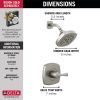 DELTA Stryke 14 Series Shower Only — Lumicoat® Stainless