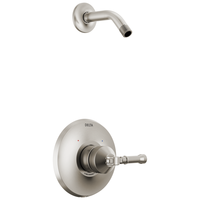 DELTA Broderick 14 Series Shower Trim - Less Head — Lumicoat® Stainless