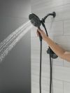 DELTA Albion  Monitor 14 Series Shower Only Trim Only with In2ition Hand Shower — Matte Black