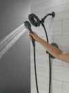 DELTA Albion  Monitor 14 Series Shower Only Trim Only with In2ition Hand Shower — Matte Black