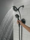 DELTA Albion  Monitor 14 Series Shower Only Trim Only with In2ition Hand Shower — Matte Black