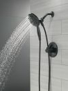 DELTA Albion  Monitor 14 Series Shower Only Trim Only with In2ition Hand Shower — Matte Black