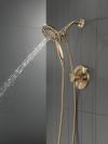 DELTA Albion  Monitor 14 Series Shower Only Trim Only with In2ition Hand Shower — Champagne Bronze