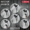 DELTA Albion  Monitor 14 Series Shower Only Trim Only with In2ition Hand Shower — Matte Black / Champagne Bronze