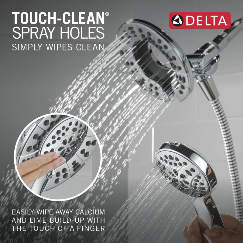 DELTA Albion  Monitor 14 Series Shower Only Trim Only with In2ition Hand Shower — Chrome
