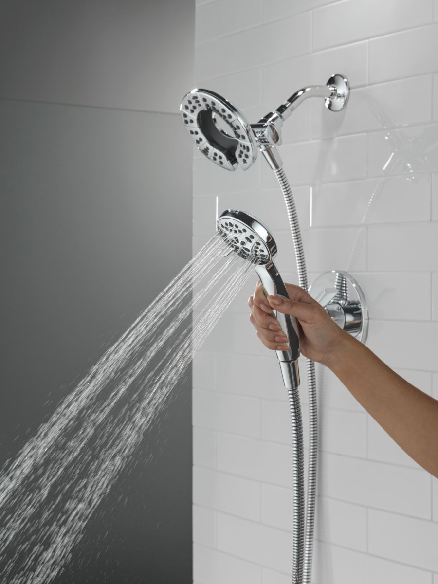 DELTA Albion  Monitor 14 Series Shower Only Trim Only with In2ition Hand Shower — Chrome
