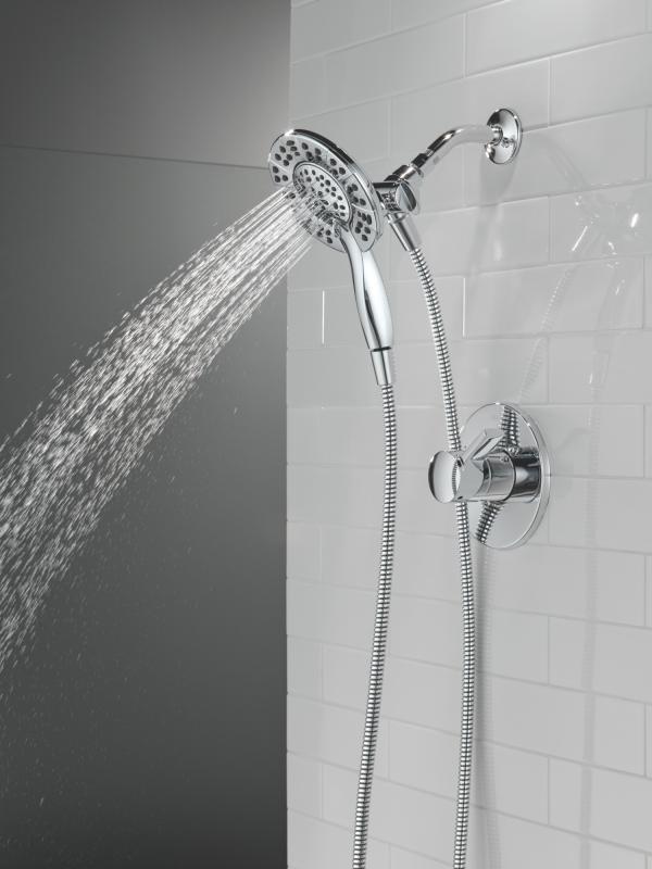 DELTA Albion  Monitor 14 Series Shower Only Trim Only with In2ition Hand Shower — Chrome