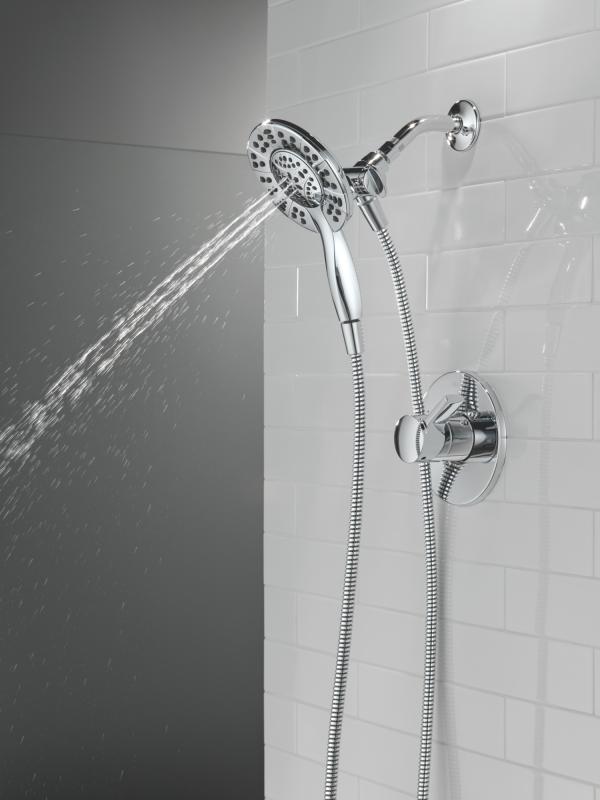 DELTA Albion  Monitor 14 Series Shower Only Trim Only with In2ition Hand Shower — Chrome