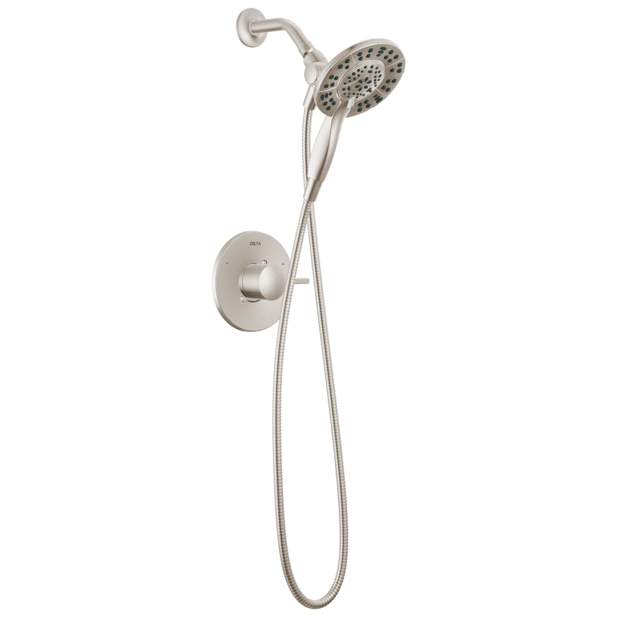 DELTA Albion  Monitor 14 Series Shower Only Trim Only with In2ition Hand Shower — Spotshield Brushed Nickel