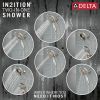 DELTA Albion  Monitor 14 Series Shower Only Trim Only with In2ition Hand Shower — Spotshield Brushed Nickel