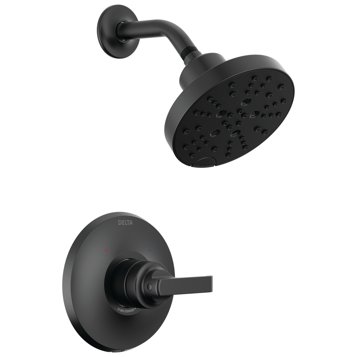 DELTA Tetra 14 Series Shower Trim — Matte Black