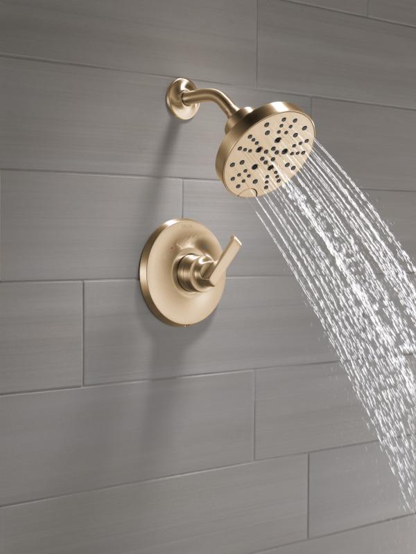 DELTA Tetra 14 Series Shower Trim — Lumicoat® Champagne Bronze