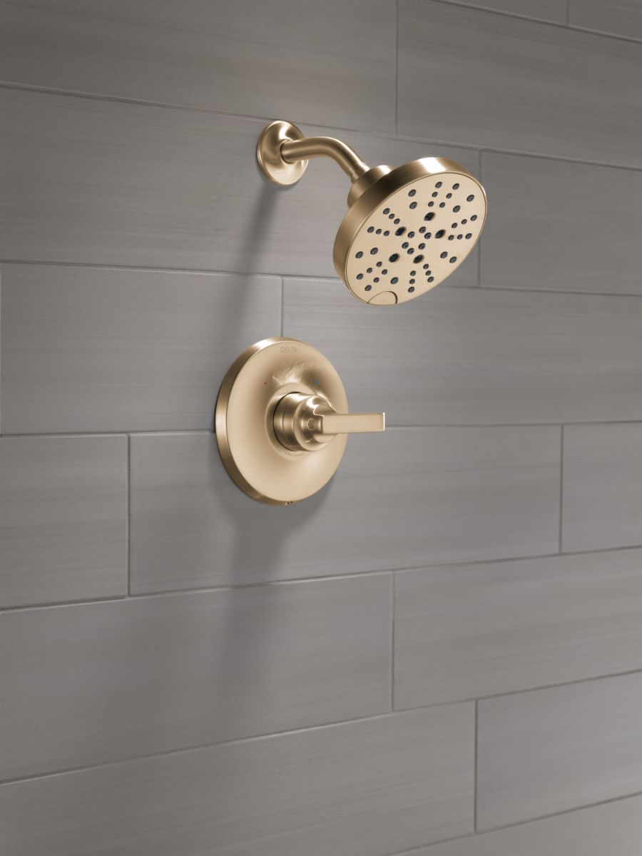 DELTA Tetra 14 Series Shower Trim — Lumicoat® Champagne Bronze