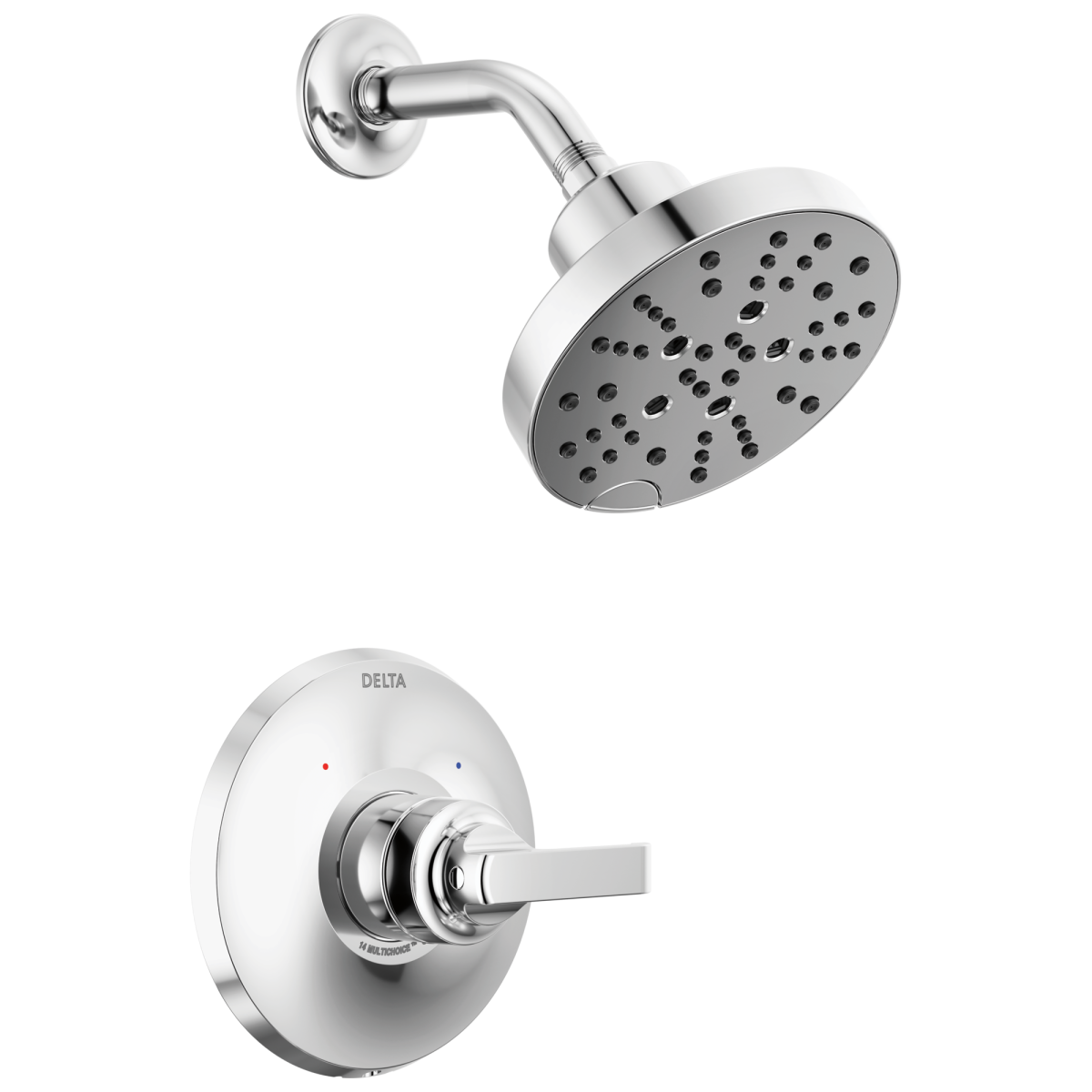 DELTA Tetra 14 Series Shower Trim — Lumicoat® Chrome