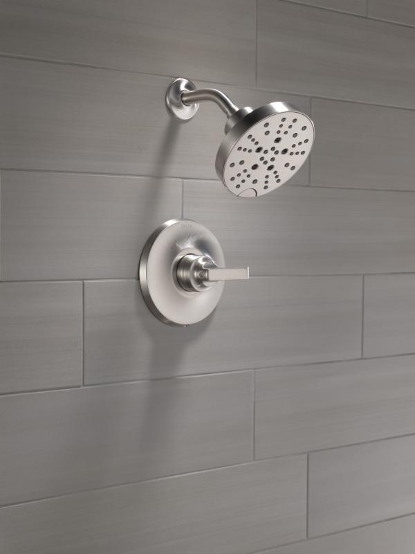 DELTA Tetra 14 Series Shower Trim — Lumicoat® Stainless