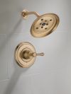 DELTA Cassidy Metal Lever Handle Kit - 13 / 14 Series & Floor Mount — Champagne Bronze