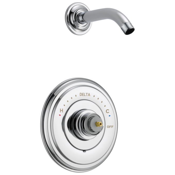 DELTA Cassidy Monitor 14 Series Shower Trim - Less Handle - Less Head — Chrome