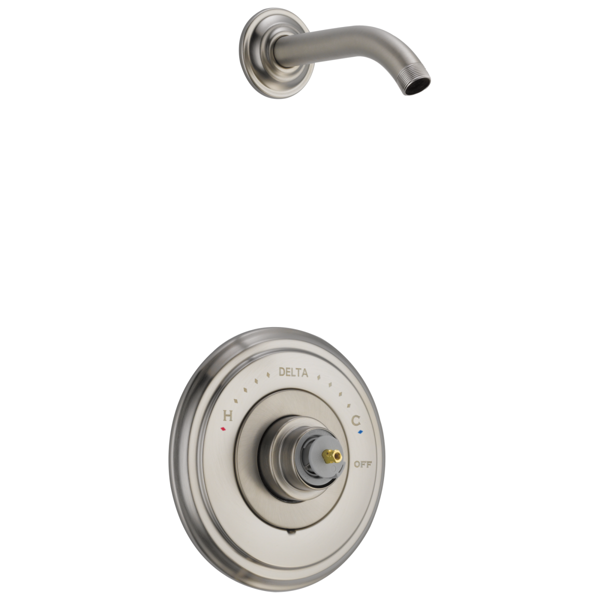 DELTA Cassidy Monitor 14 Series Shower Trim - Less Handle - Less Head — Stainless