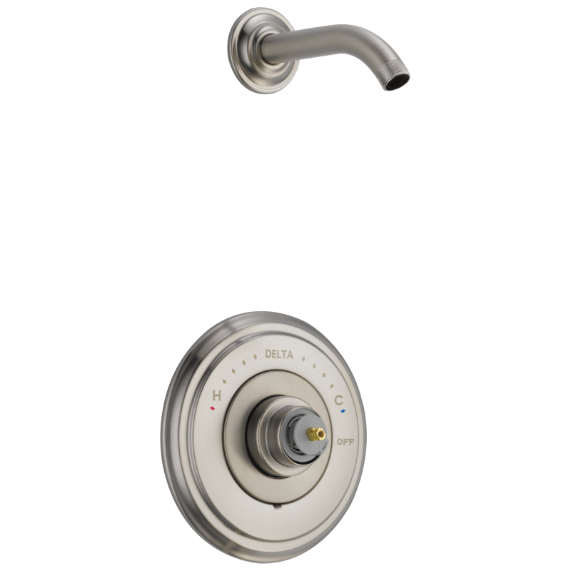 DELTA Cassidy Monitor 14 Series Shower Trim - Less Handle - Less Head — Stainless