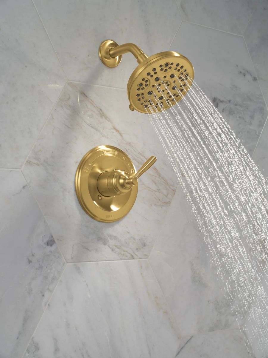 DELTA Roe Monitor 14 Series Shower Only — Brushed Gold