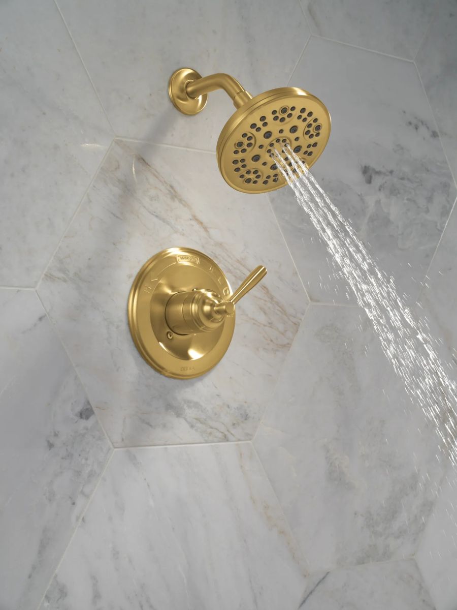 DELTA Roe Monitor 14 Series Shower Only — Brushed Gold