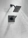 DELTA Pivotal Monitor 14 Series H2OKINETIC Shower Trim — Matte Black
