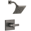 DELTA Pivotal Monitor 14 Series H2OKINETIC Shower Trim — Lumicoat® Black Stainless
