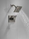 DELTA Pivotal Monitor 14 Series H2OKINETIC Shower Trim — Lumicoat® Black Stainless