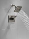 DELTA Pivotal Monitor 14 Series H2OKINETIC Shower Trim — Lumicoat® Black Stainless
