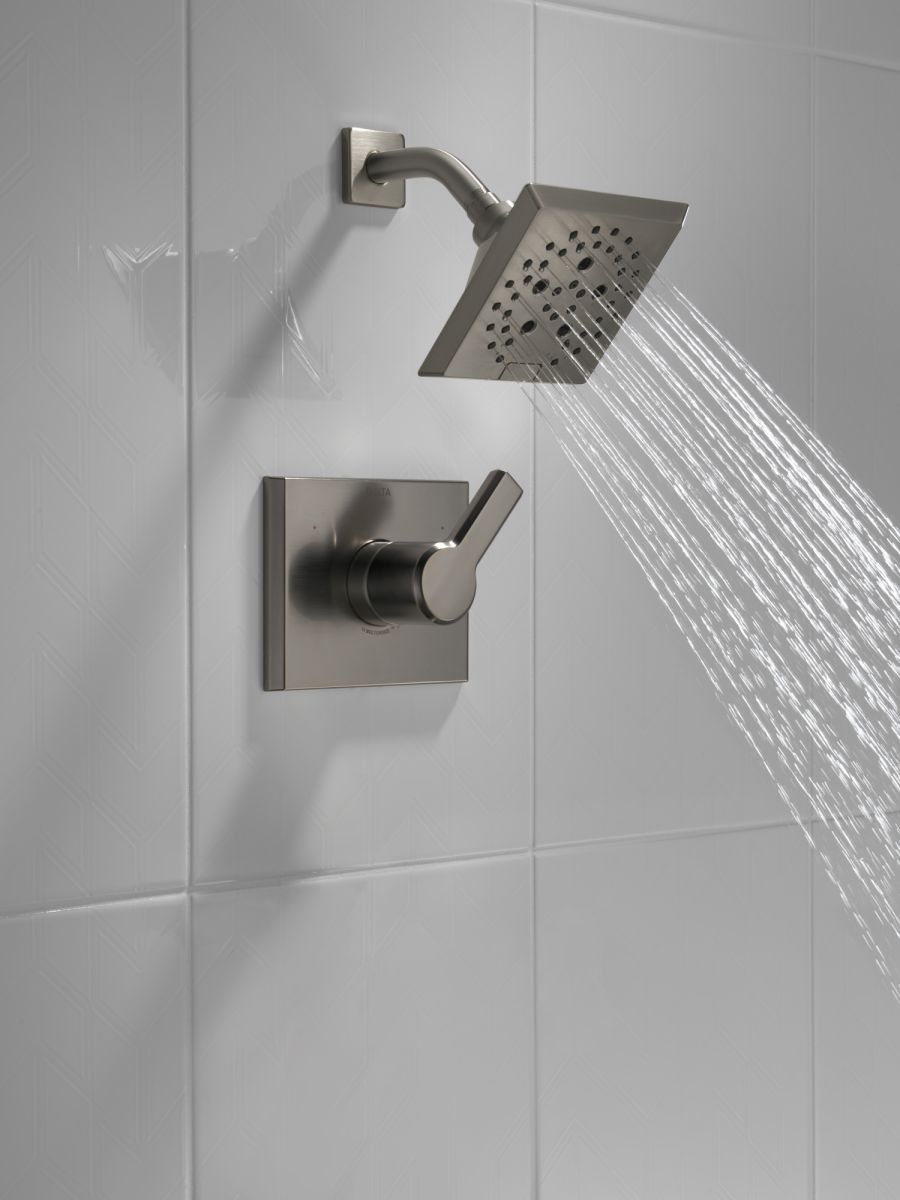 DELTA Pivotal Monitor 14 Series H2OKINETIC Shower Trim — Lumicoat® Black Stainless