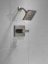 DELTA Pivotal Monitor 14 Series H2OKINETIC Shower Trim — Lumicoat® Black Stainless