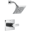 DELTA Pivotal Monitor 14 Series H2OKINETIC Shower Trim — Lumicoat® Chrome