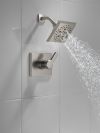 DELTA Pivotal Monitor 14 Series H2OKINETIC Shower Trim — Lumicoat® Stainless
